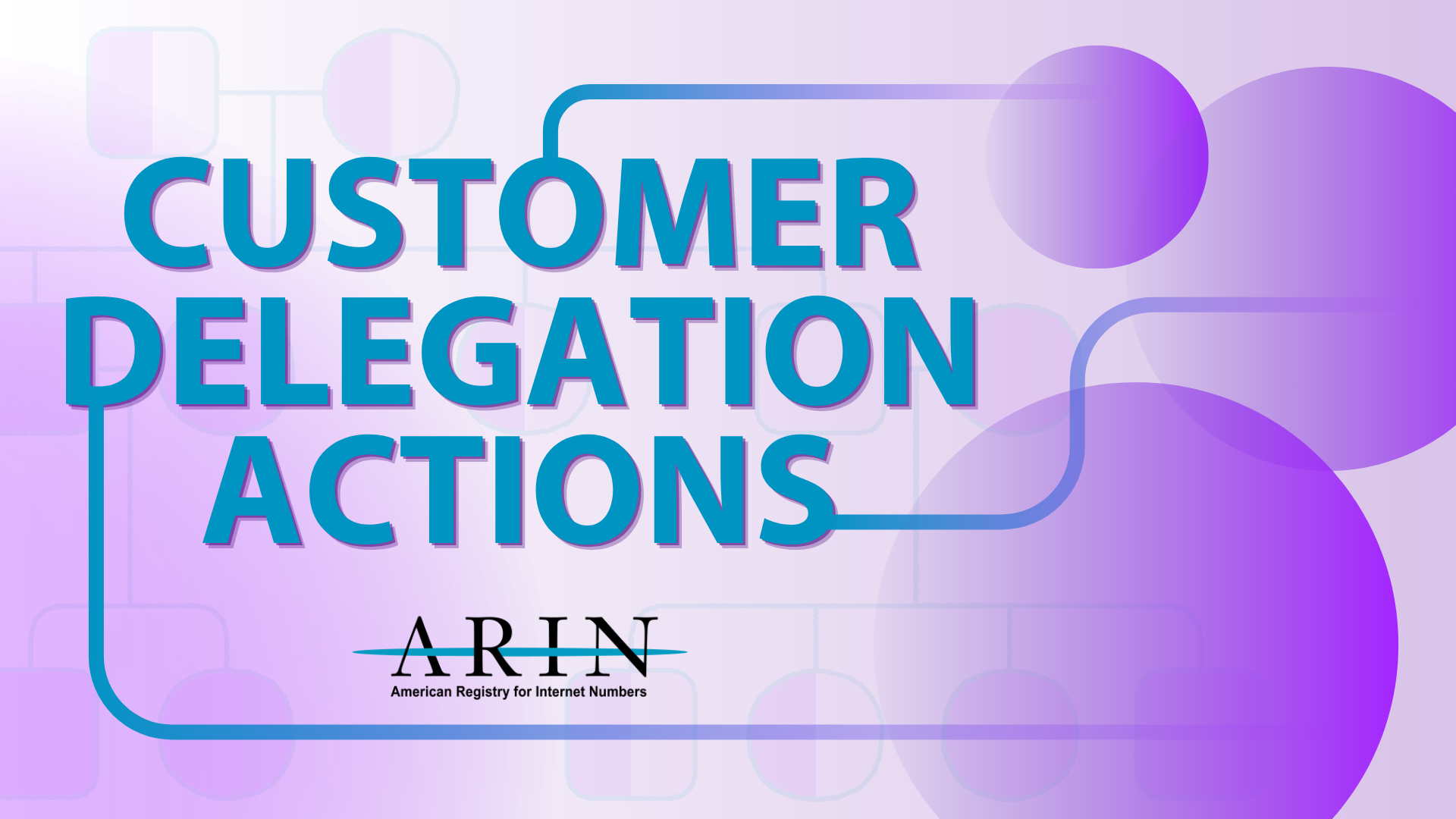 Read the blog Understanding Customer Delegation Actions in the ARIN Registry