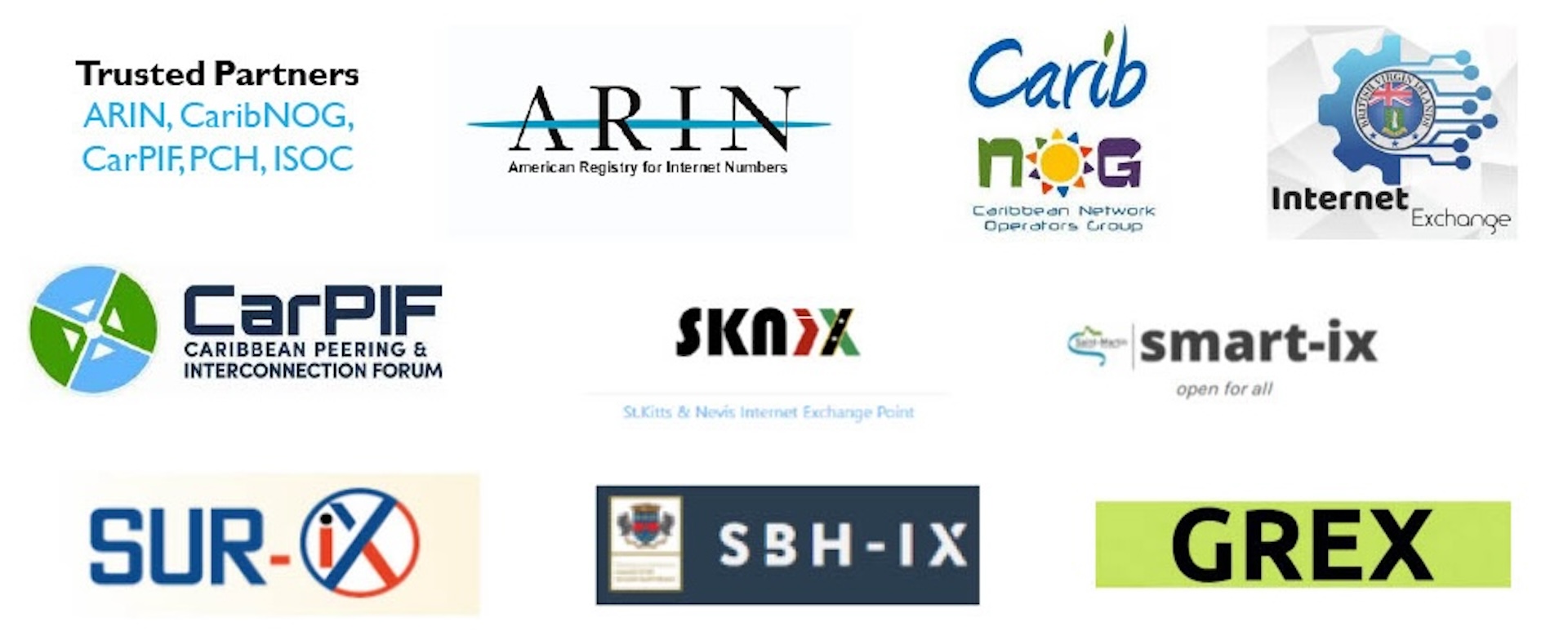 logos of trusted partners