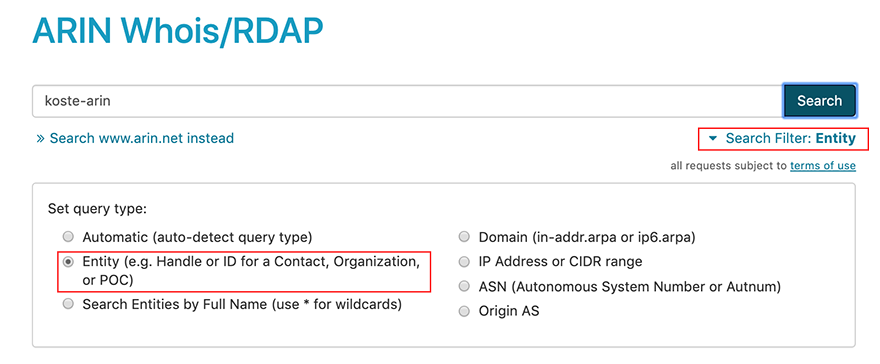 WHOis Domain Name Search