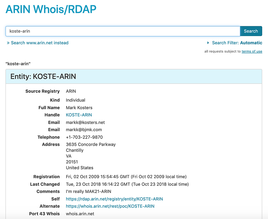 IP WHOIS Lookup Tool - Find IP Address Owner Information