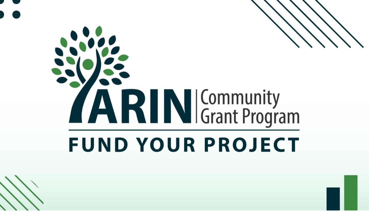 Read the blog Apply for an ARIN Community Grant 